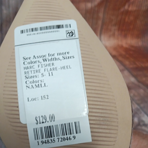 Marc Fisher Snakeskin Ankle Boots - Picture 4 of 5